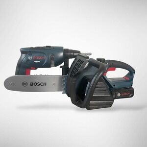Bosch Theo Klein Toy Tool Set Kids PSB 1000 Drill and 8399 Chainsaw Lot of 2